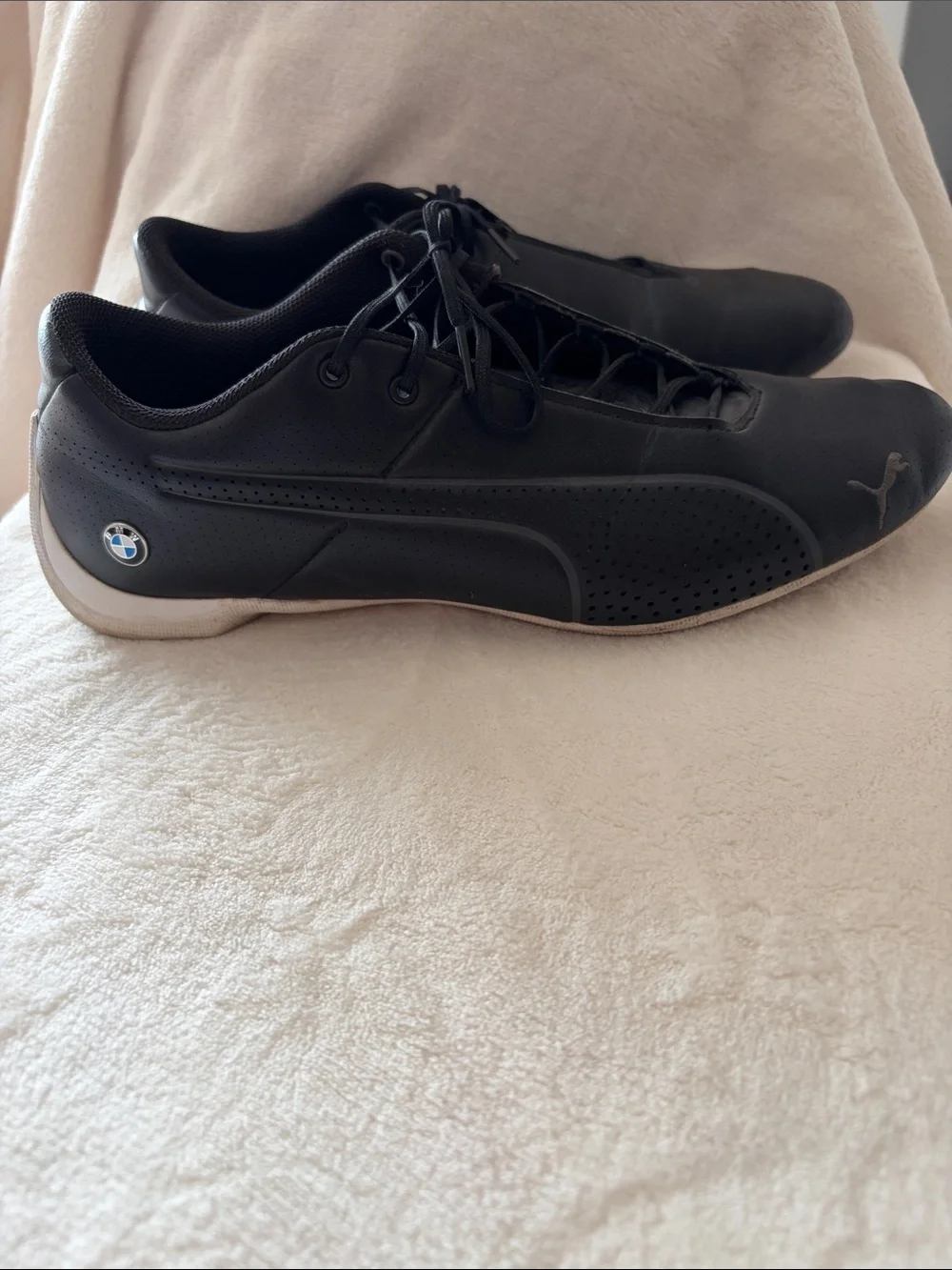 Puma BMW Motorsport Black Low-Profile Sneakers